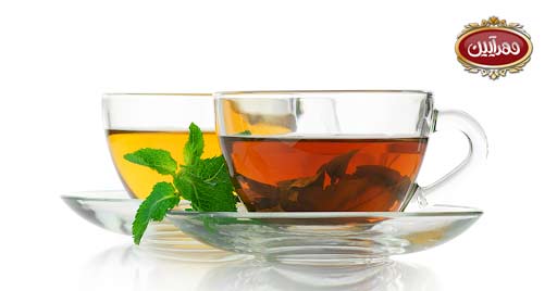 چای سبز بهتر است یا چای سیاه ؟ مزایای چای سبز و چای سیاه ، مزایا و معایب چای سبز و سیاه ، محصولات مهرآیین