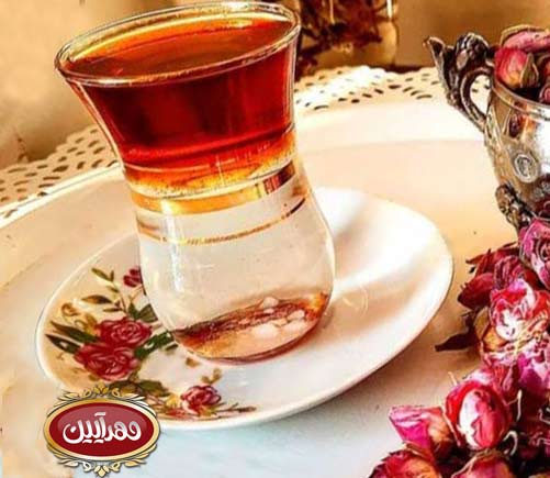 طرز تهیه چای دو رنگ ، آموزش چای دو رنگ ، چای دو رنگ مجلسی ، چای مهرایین